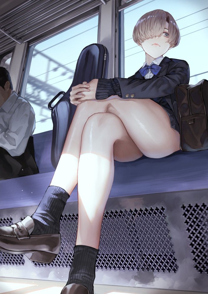 【二次】セーラー・ブレザー・制服女子画像　その５６